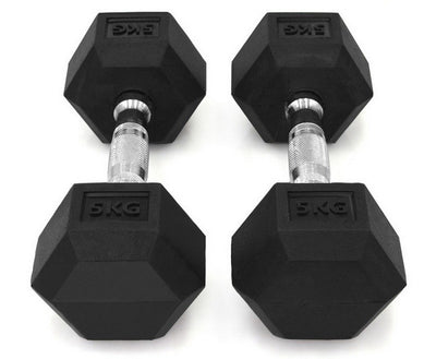 Corner Fixed Dumbbells men with rubber