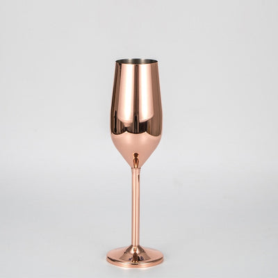 Wine Glasses Stainless Steel Copper