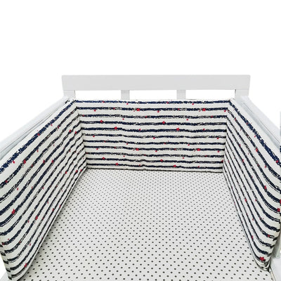 Nordic Stars Baby Bed Thicken Bumpers