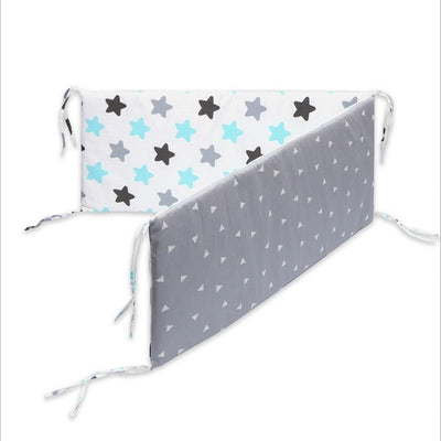 Nordic Stars Baby Bed Thicken Bumpers