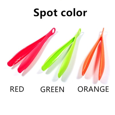 Plastic Color Food Tongs Non-Stick