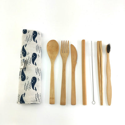 Sustainable Biodegradable Cutlery Set For Kitchen