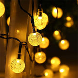 LED Crystal Ball String Light