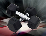 Corner Fixed Dumbbells men with rubber