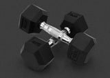 Corner Fixed Dumbbells men with rubber