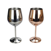 Wine Glasses Stainless Steel Copper