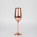 Wine Glasses Stainless Steel Copper