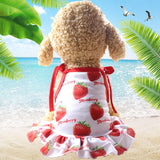 Cotton Pet Clothes Cute Fruit Pattern