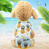 Cotton Pet Clothes Cute Fruit Pattern