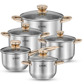 1pc Cooking Pots and Pans Induction