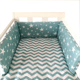 Nordic Stars Baby Bed Thicken Bumpers