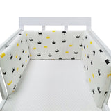 Nordic Stars Baby Bed Thicken Bumpers