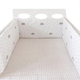 Nordic Stars Baby Bed Thicken Bumpers