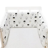 Nordic Stars Baby Bed Thicken Bumpers