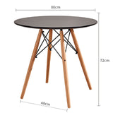 Table solid wood nordic fashion