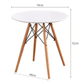 Table solid wood nordic fashion