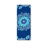 Suede Yoga Mat with Body Alignment Lines