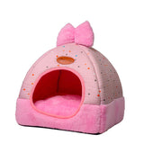 Small Pet Dog House Kennel Bed