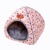 Small Pet Dog House Kennel Bed