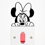 Mickey mouse switch stickers