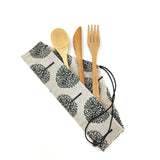 Sustainable Biodegradable Cutlery Set For Kitchen