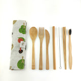 Sustainable Biodegradable Cutlery Set For Kitchen