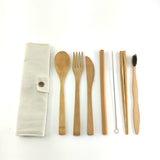 Sustainable Biodegradable Cutlery Set For Kitchen