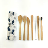 Sustainable Biodegradable Cutlery Set For Kitchen