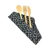 Sustainable Biodegradable Cutlery Set For Kitchen