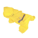 Puppy Rain Coat with Hood Reflective