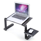 Portable foldable adjustable folding table