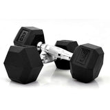 Corner Fixed Dumbbells men with rubber