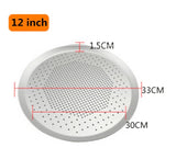 Nonstick Pizza Baking Pan Tray Plate